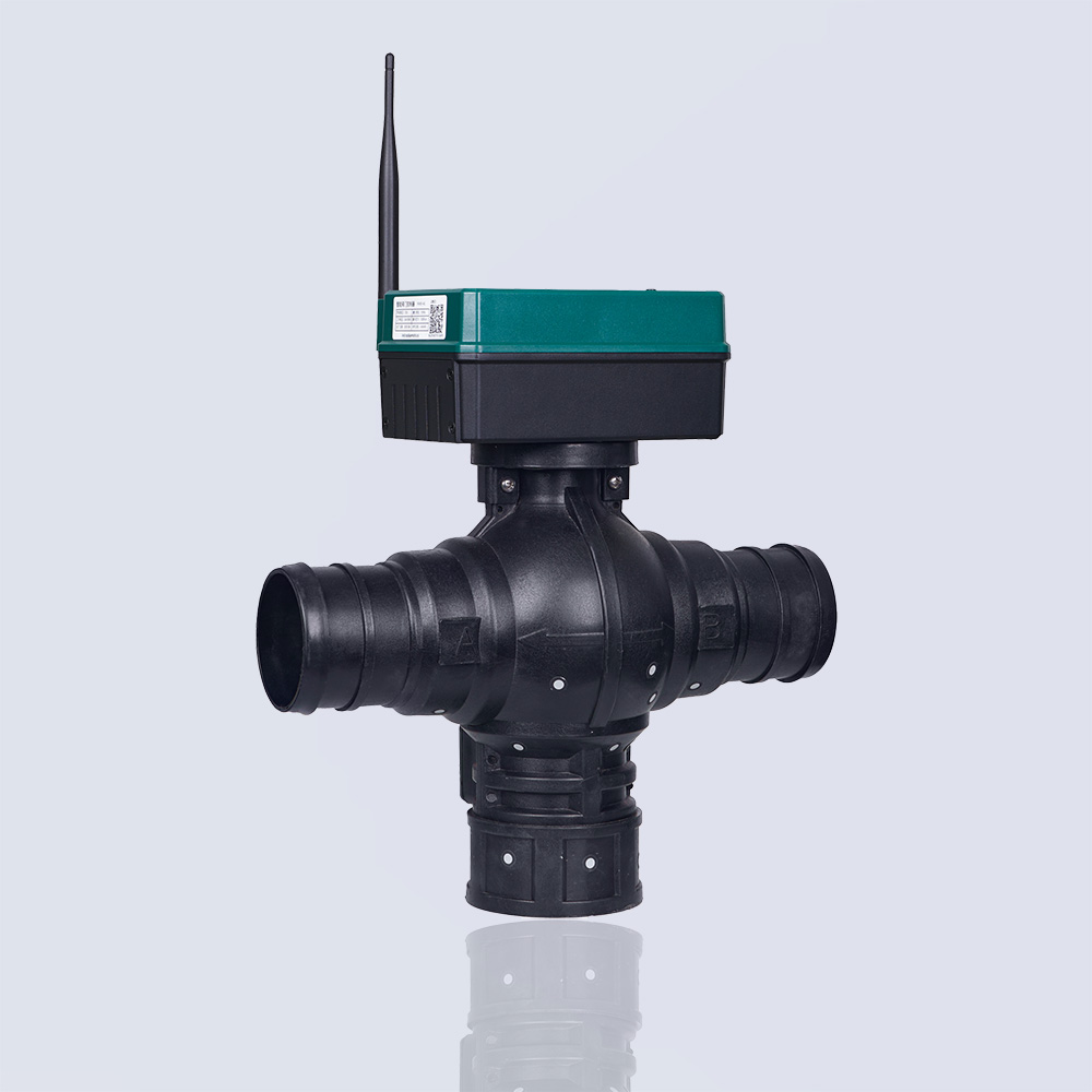 Intelligent Water-Saving Irrigation Three-Port Reversing Ball Valve 英文改下